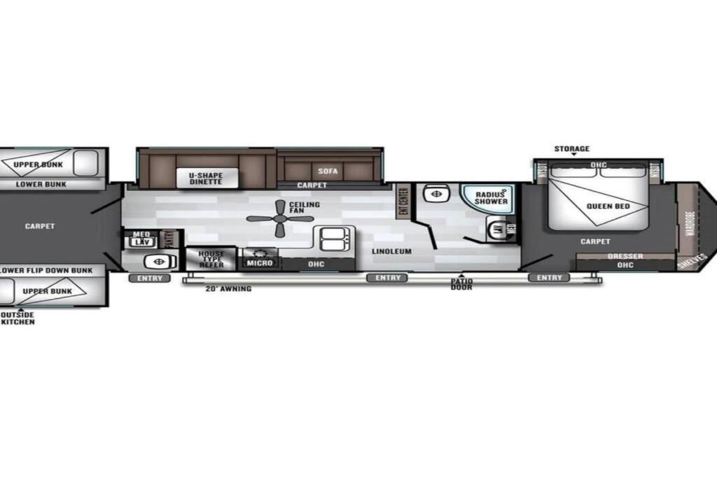 Moab Rv Resort Rv III Fully Setup Ok43 Exterior foto